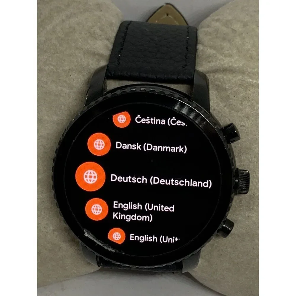 Fossil Gen 3 Authentic Genuine Smart Watch Custom Band FTW4005 ZA575